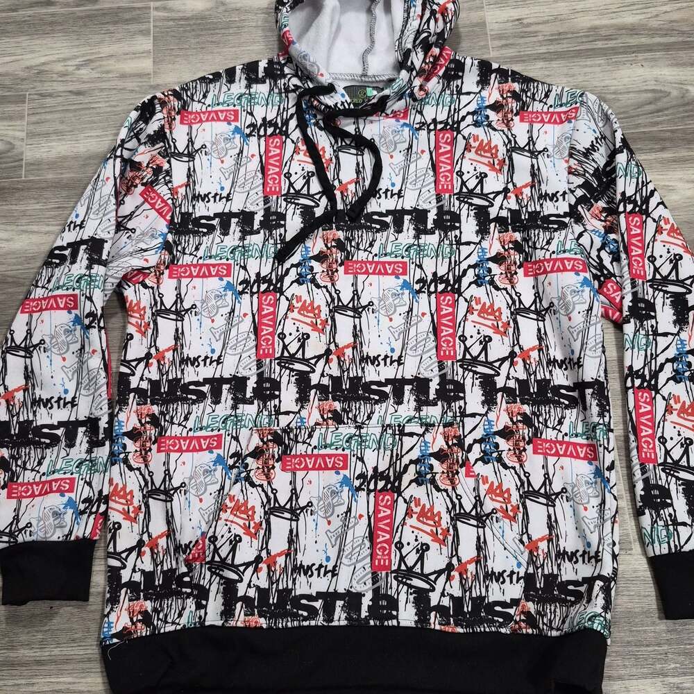 Mens Sacred Crown XL hoodie multicolor